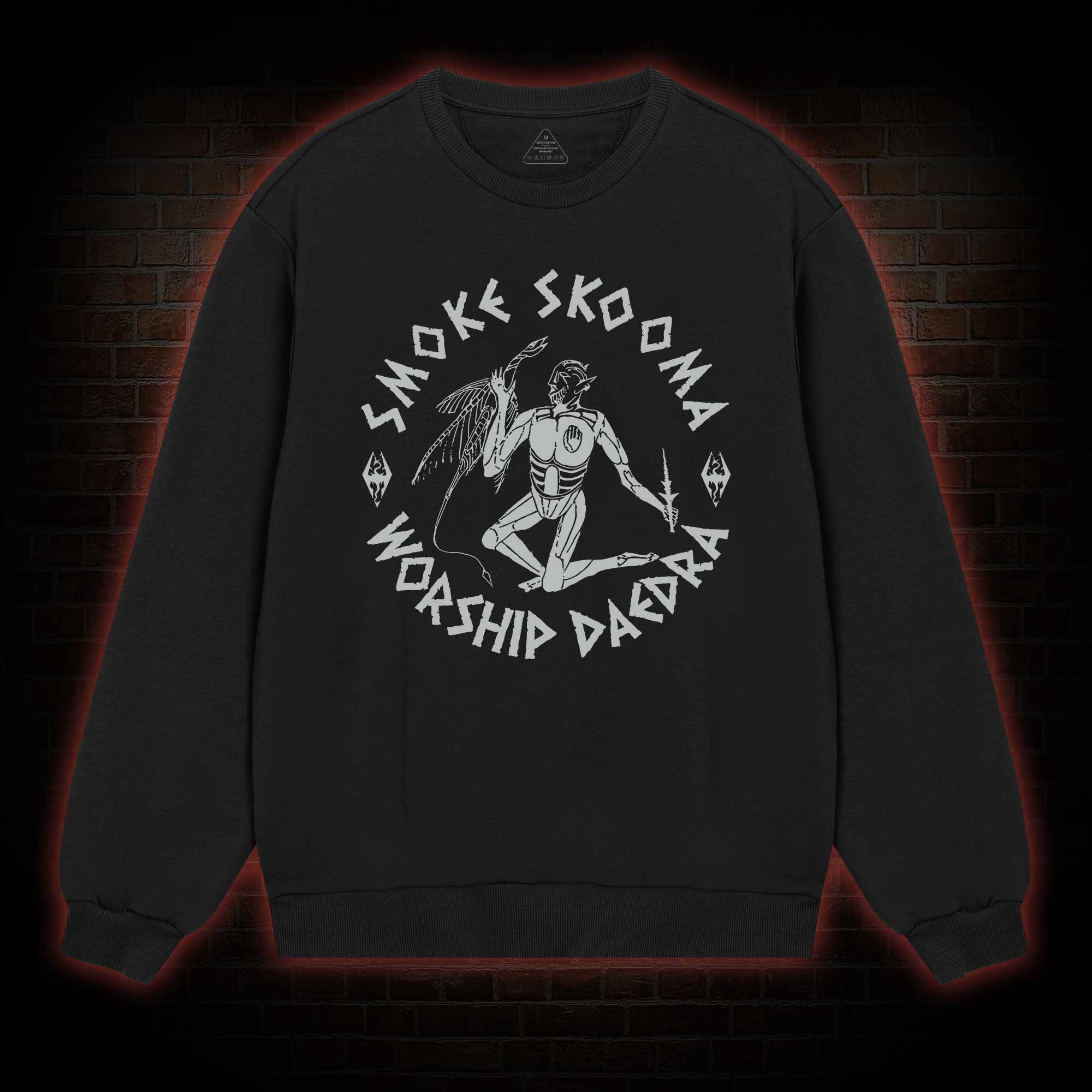 Smoke Skooma Worship Daedra Sweatshirt