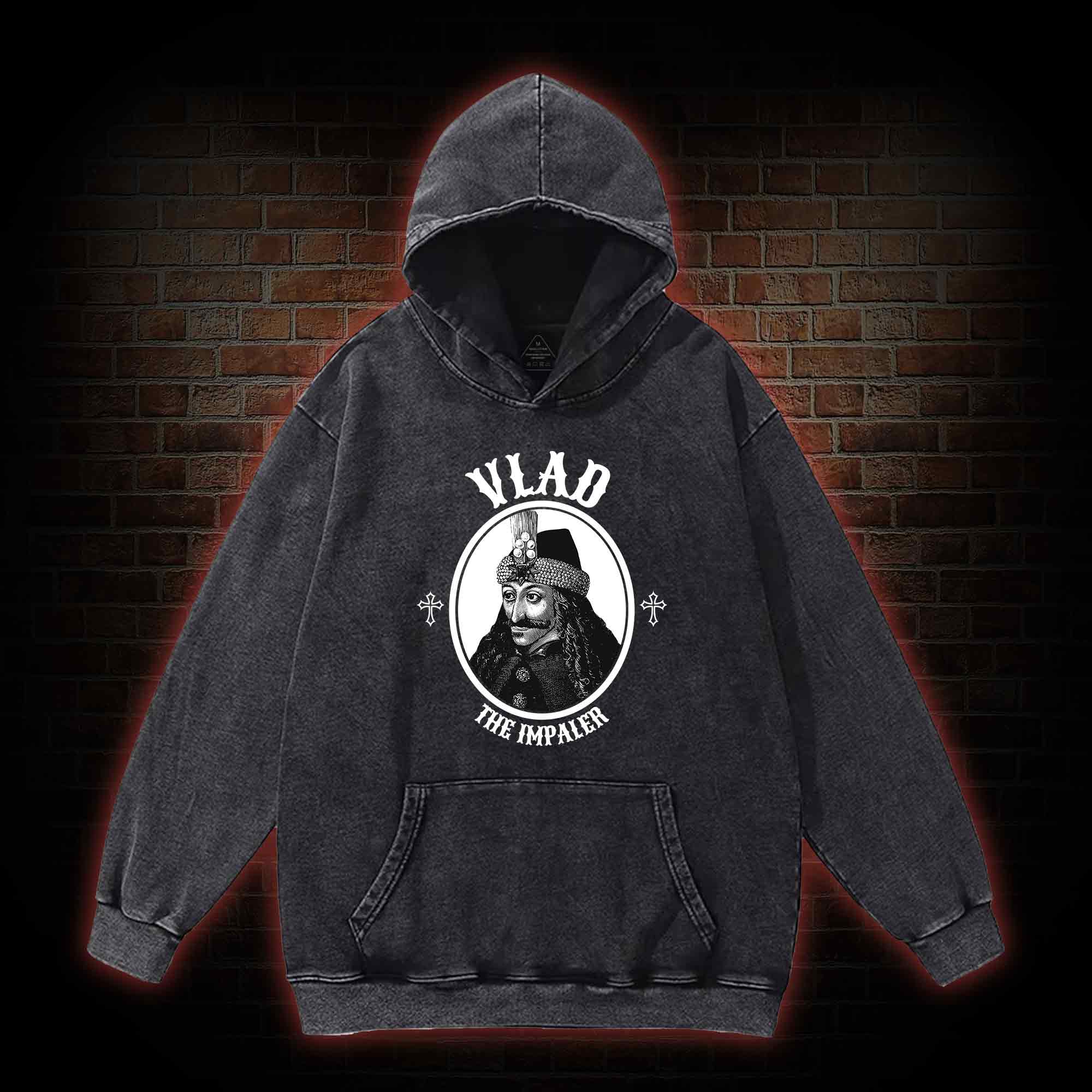 Vlad The Impaler Washed Hoodie