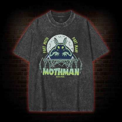 Part Moth Mothman Washed T-shirt