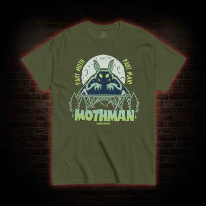 Part Moth Mothman T-shirt