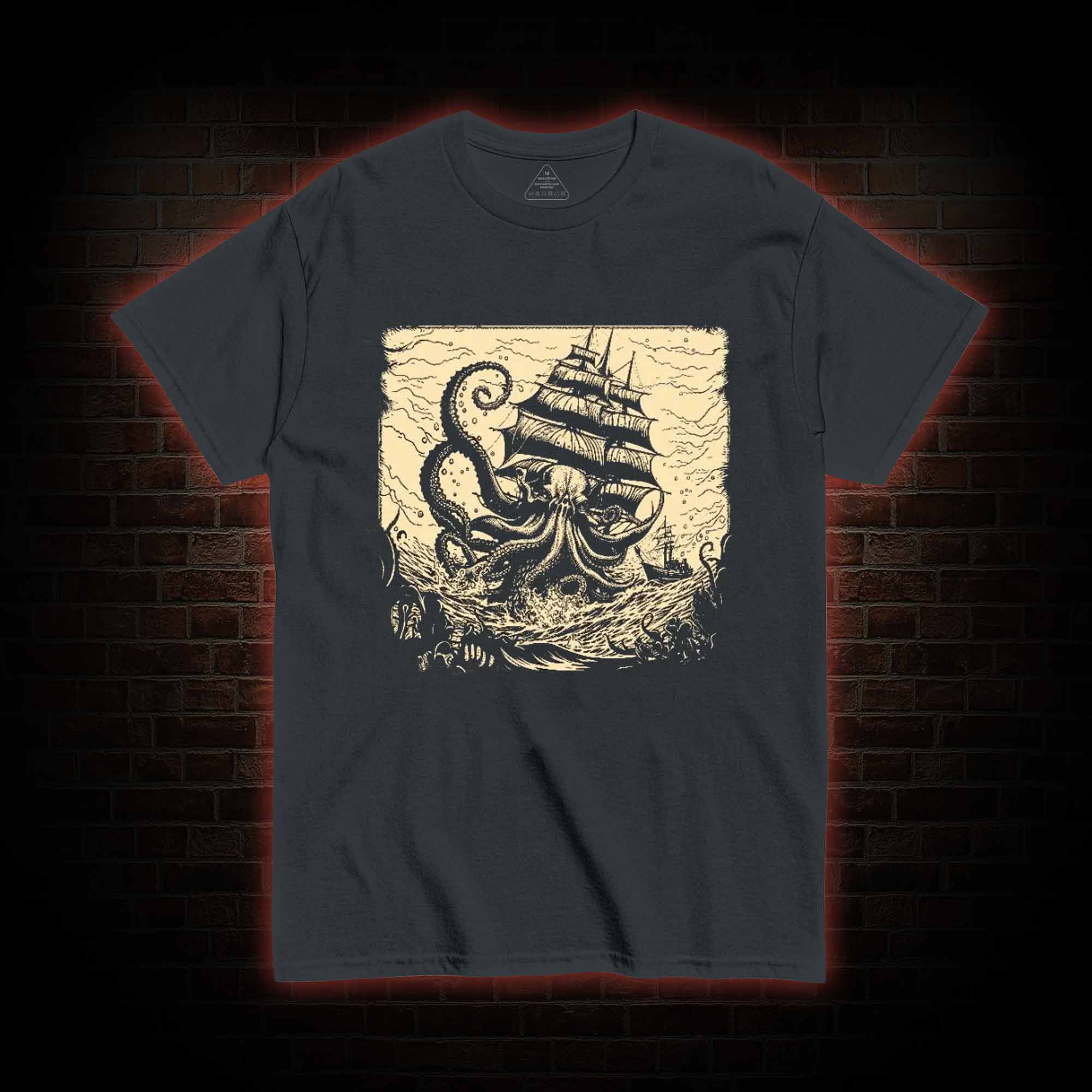 Kraken at Sea T-shirt 