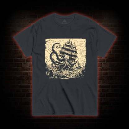 Kraken at Sea T-shirt 