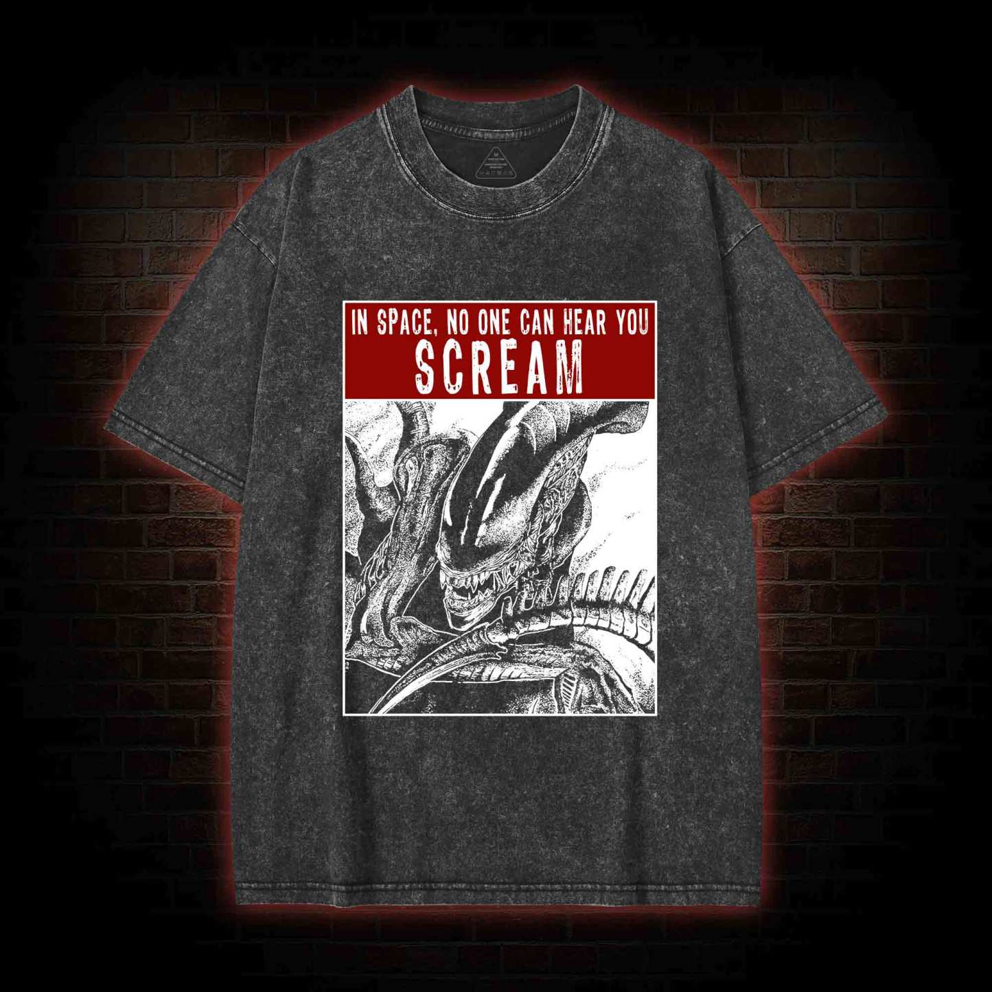 No One Can Hear Your Scream Washed T-shirt