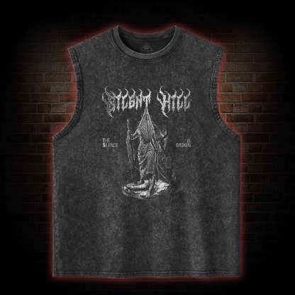 The Silent Is Broken Washed Tank Top