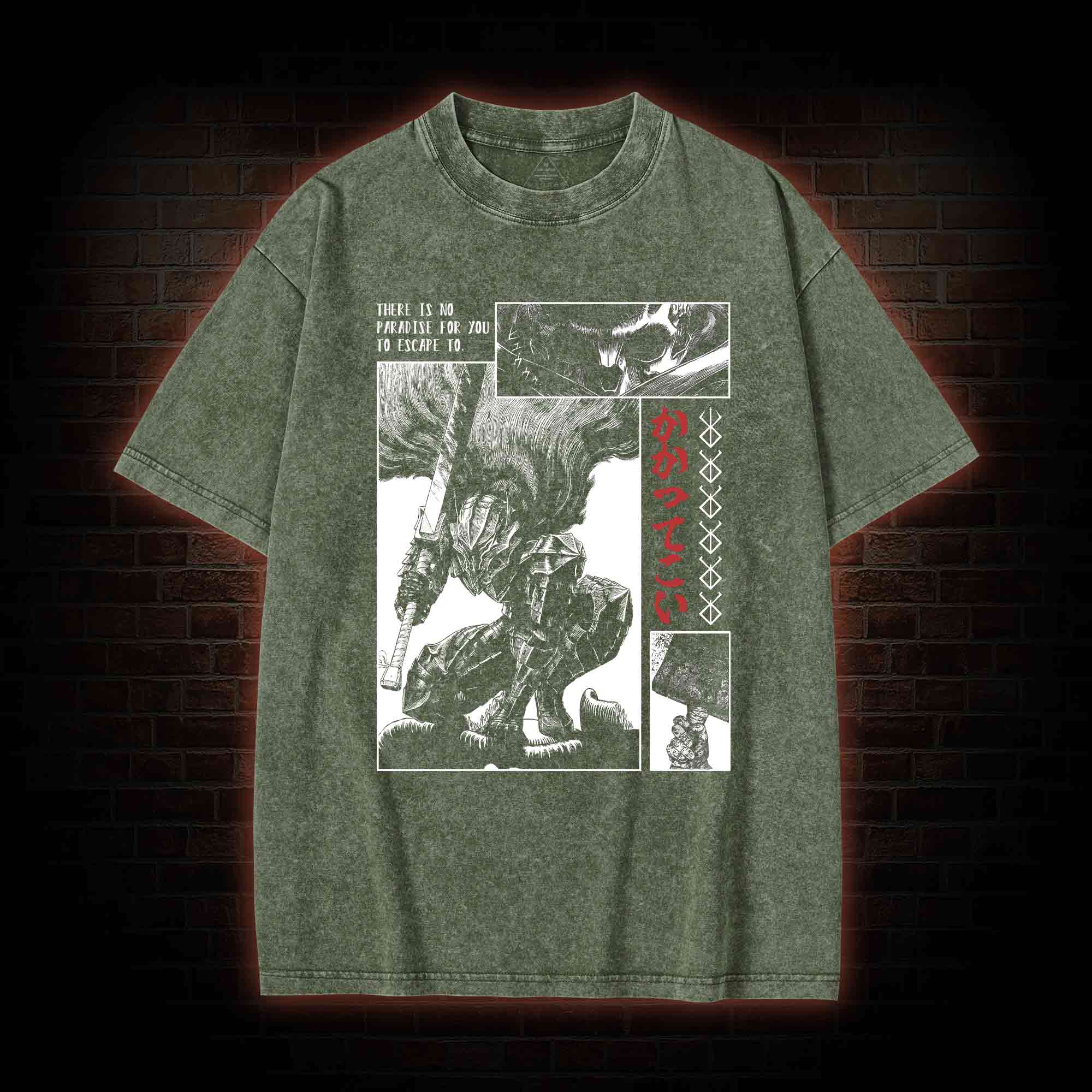 To Wield A Sword is to be Alive Washed T-shirt