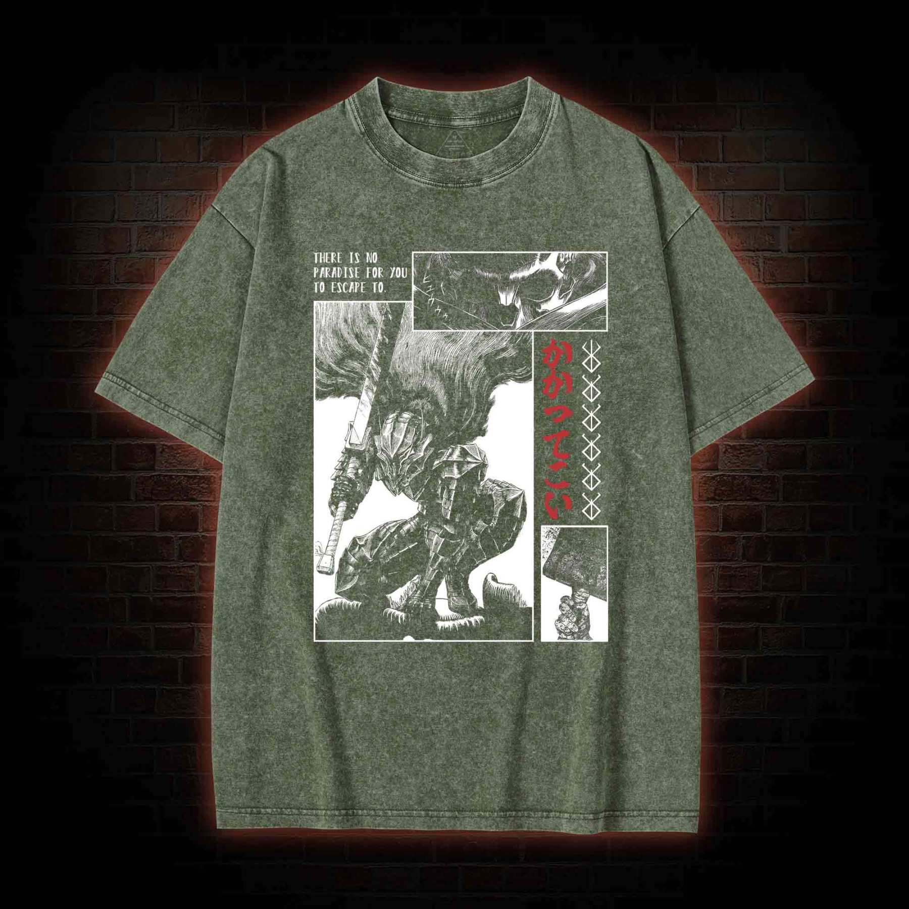 To Wield A Sword is to be Alive Washed T-shirt