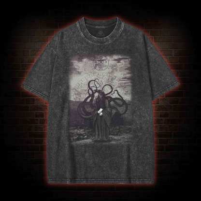 Cthulhu Washed T-shirt