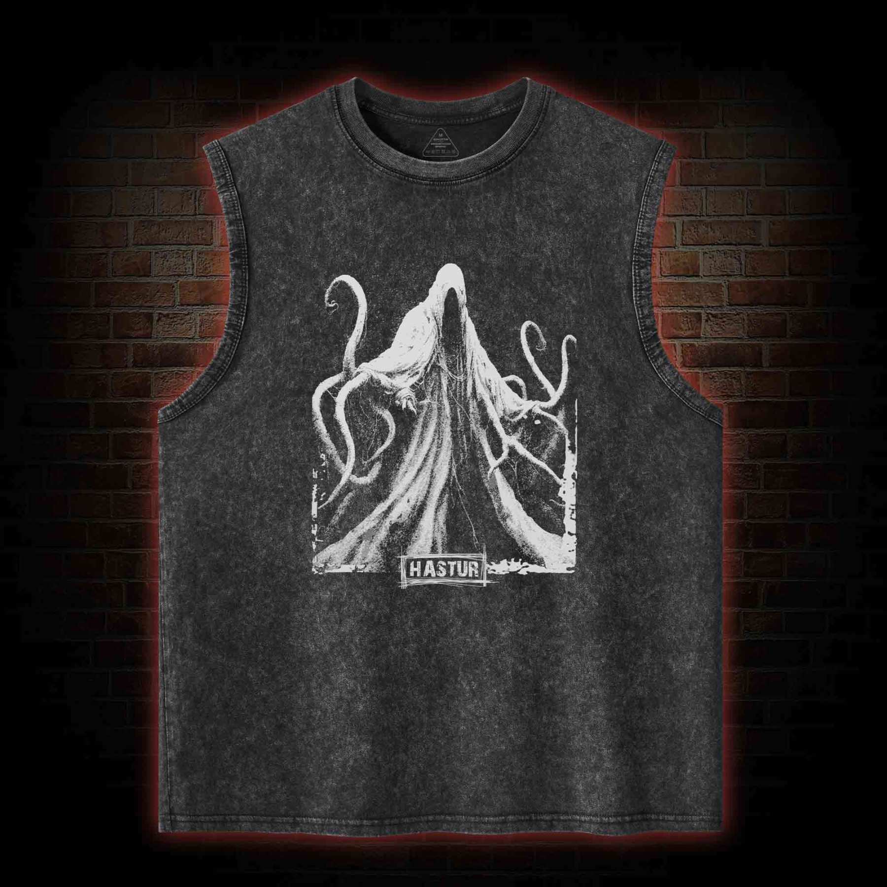 Hastur the Unspeakable Washed Tank Top