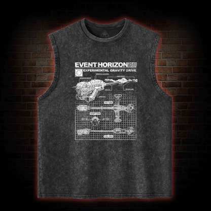 Save Yourself From Hell Washed Tank Top