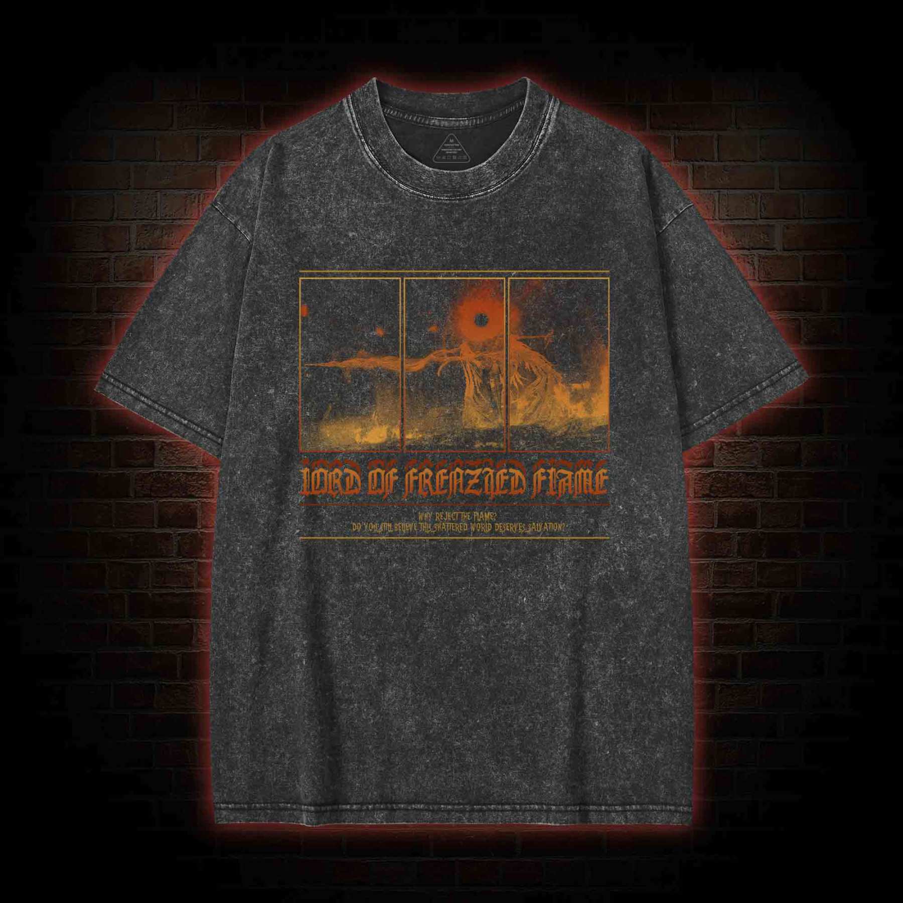 Mad King Washed T-shirt