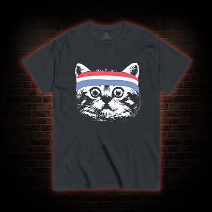 Cat Headband T-shirt 