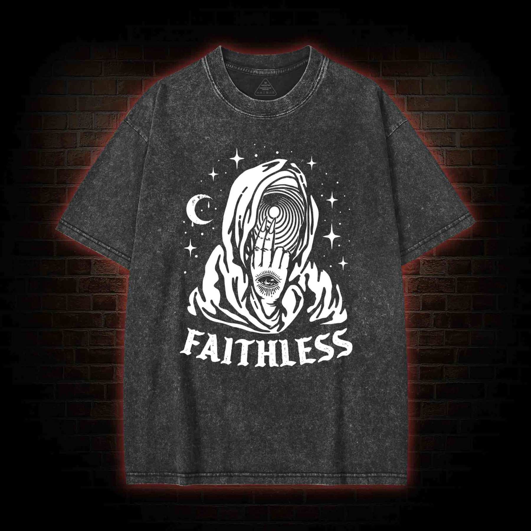 Faithless Washed T-shirt