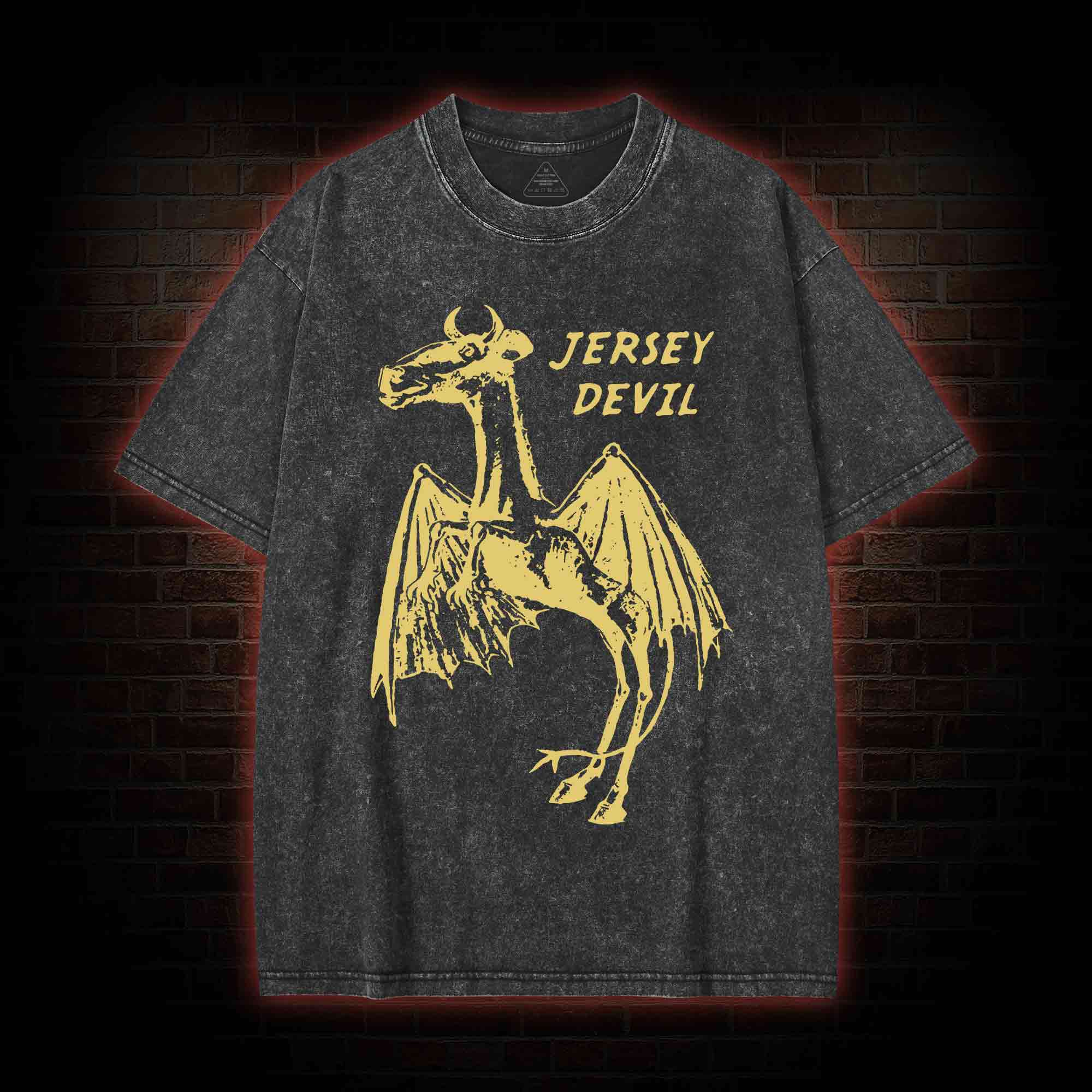 Jersey Devil Washed T-shirt