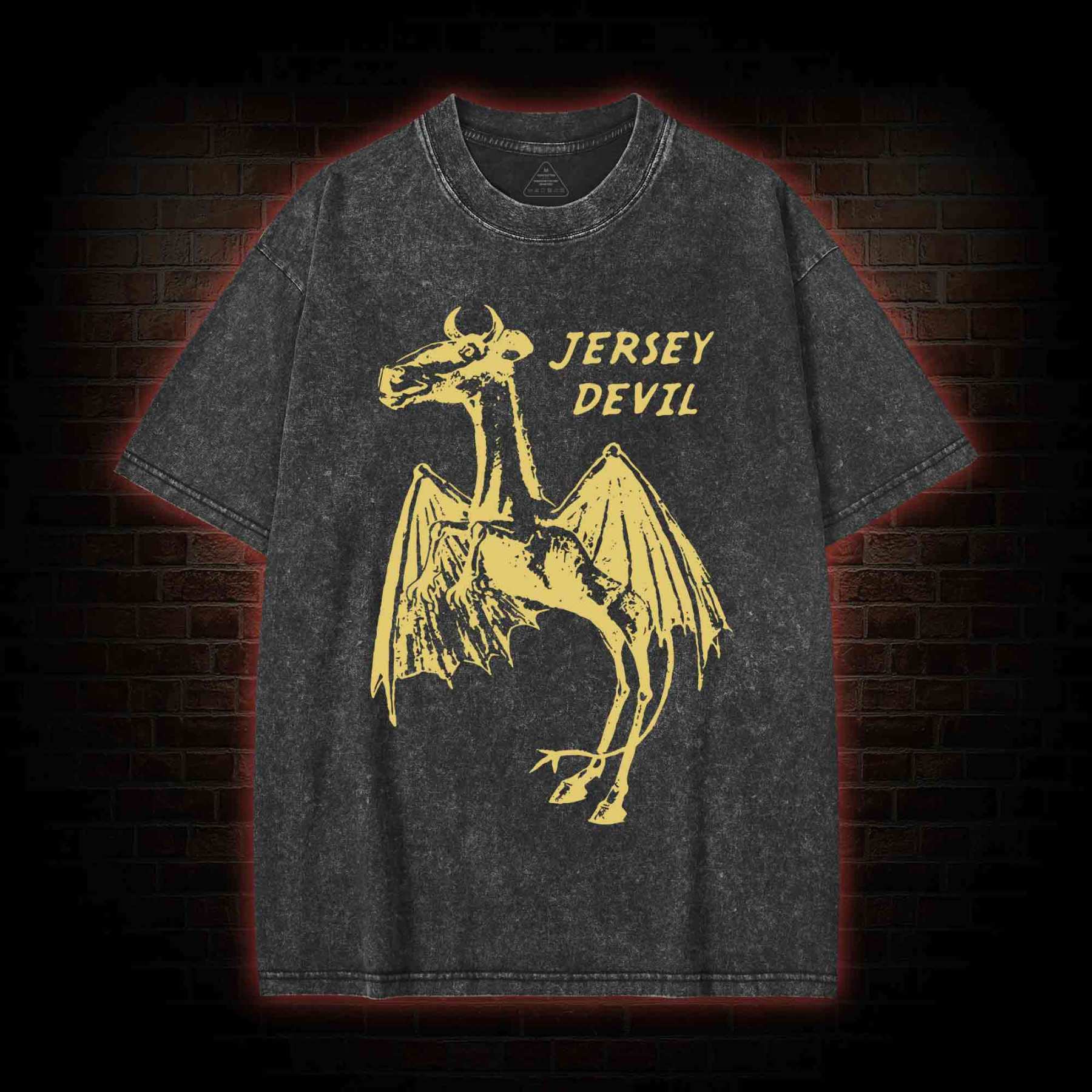 Jersey Devil Washed T-shirt
