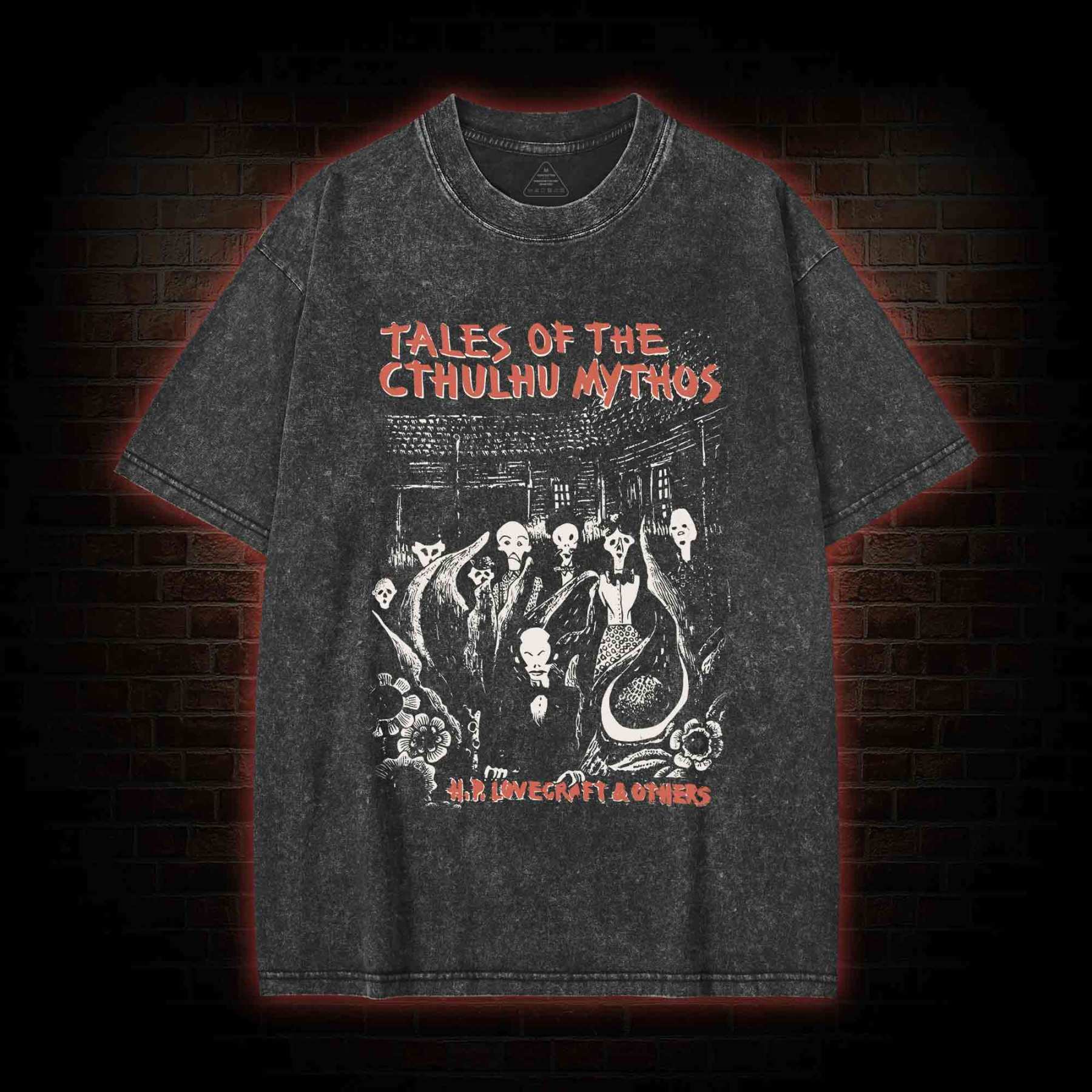 Tales of the Cthulhu Mythos Washed T-shirt