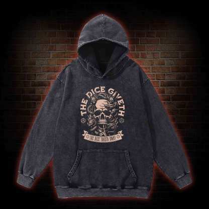 The Dice Giveth Washed Hoodie