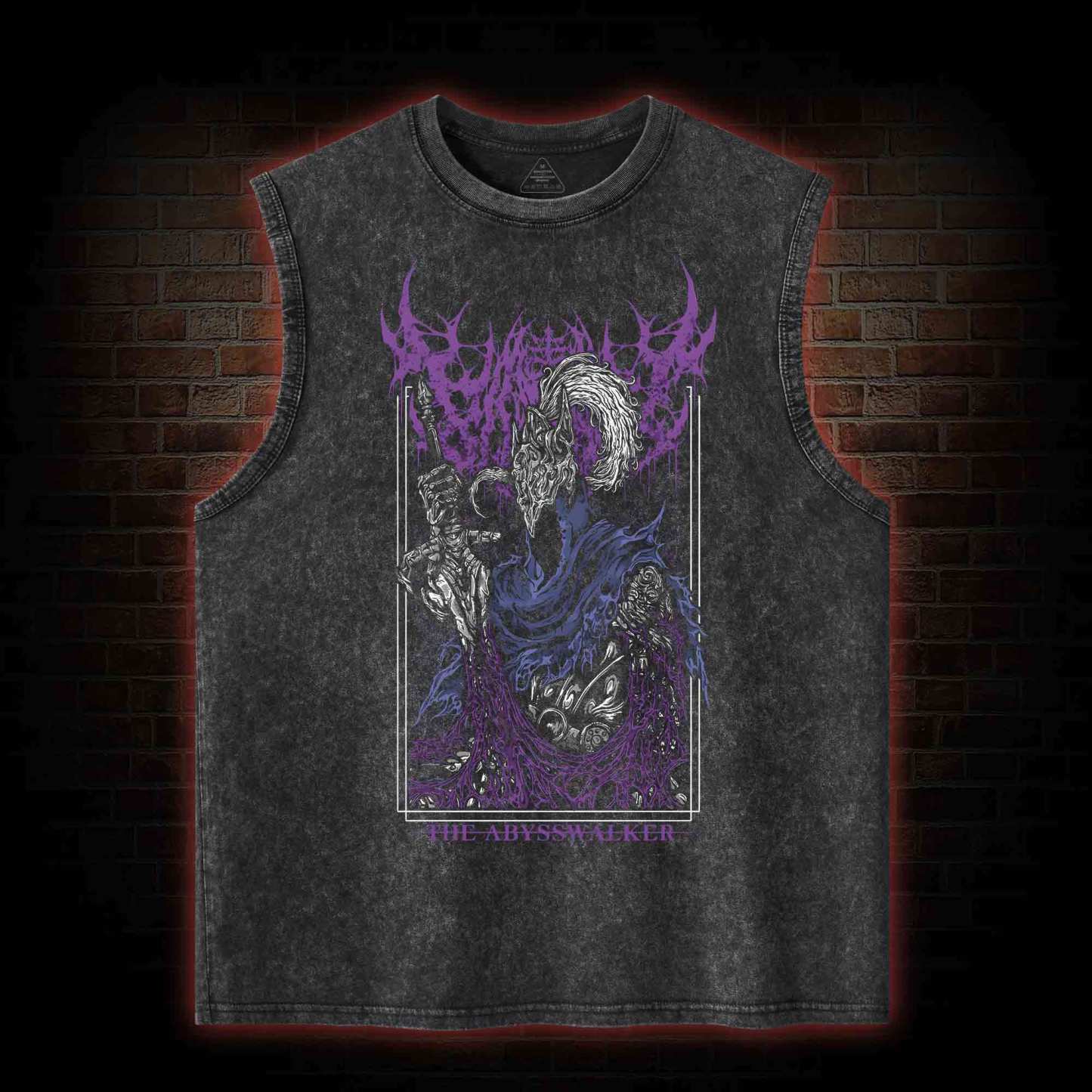 Into the Abyss Washed Tank Top