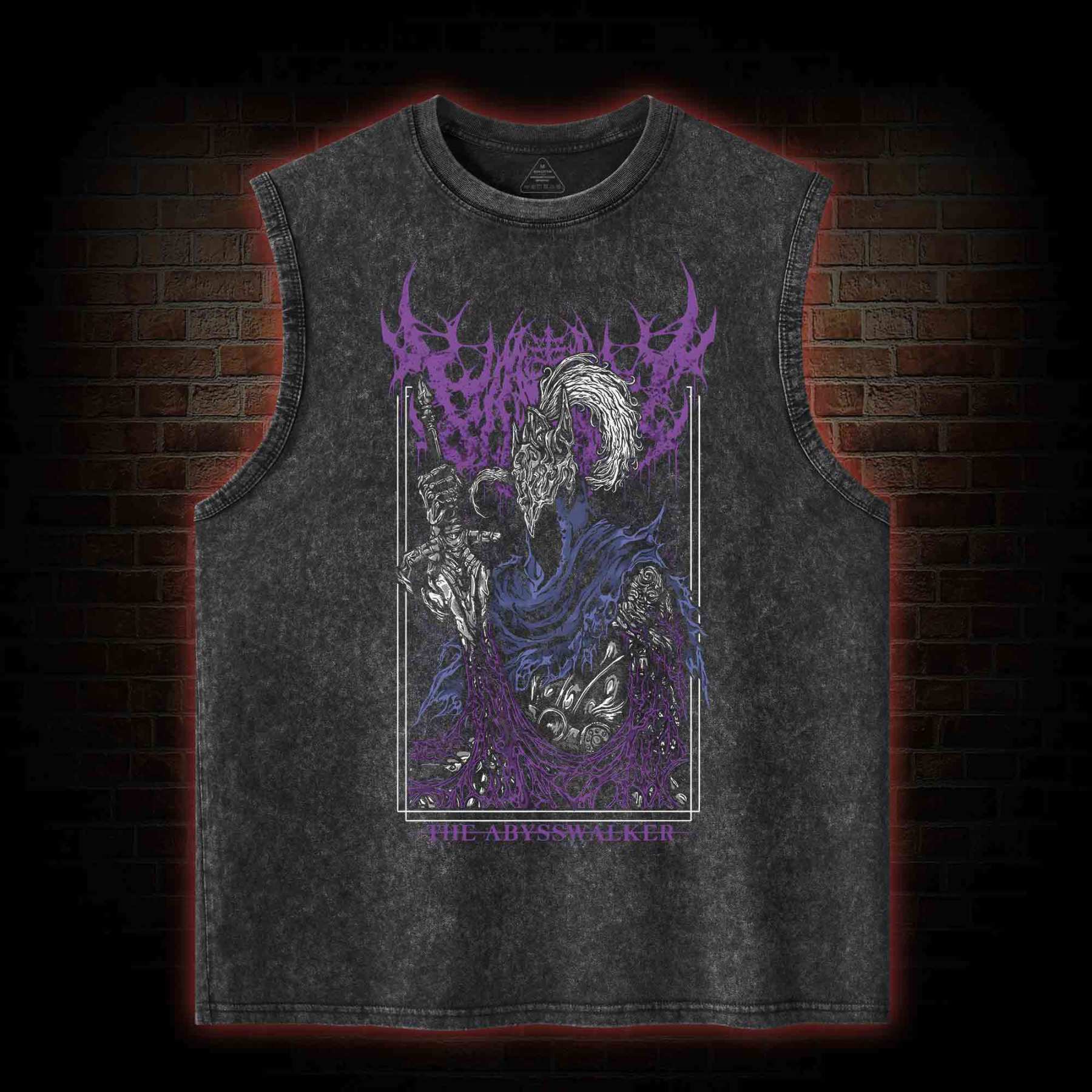 Into the Abyss Washed Tank Top