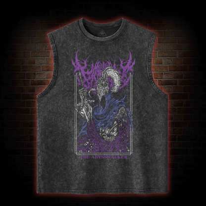 Into the Abyss Washed Tank Top