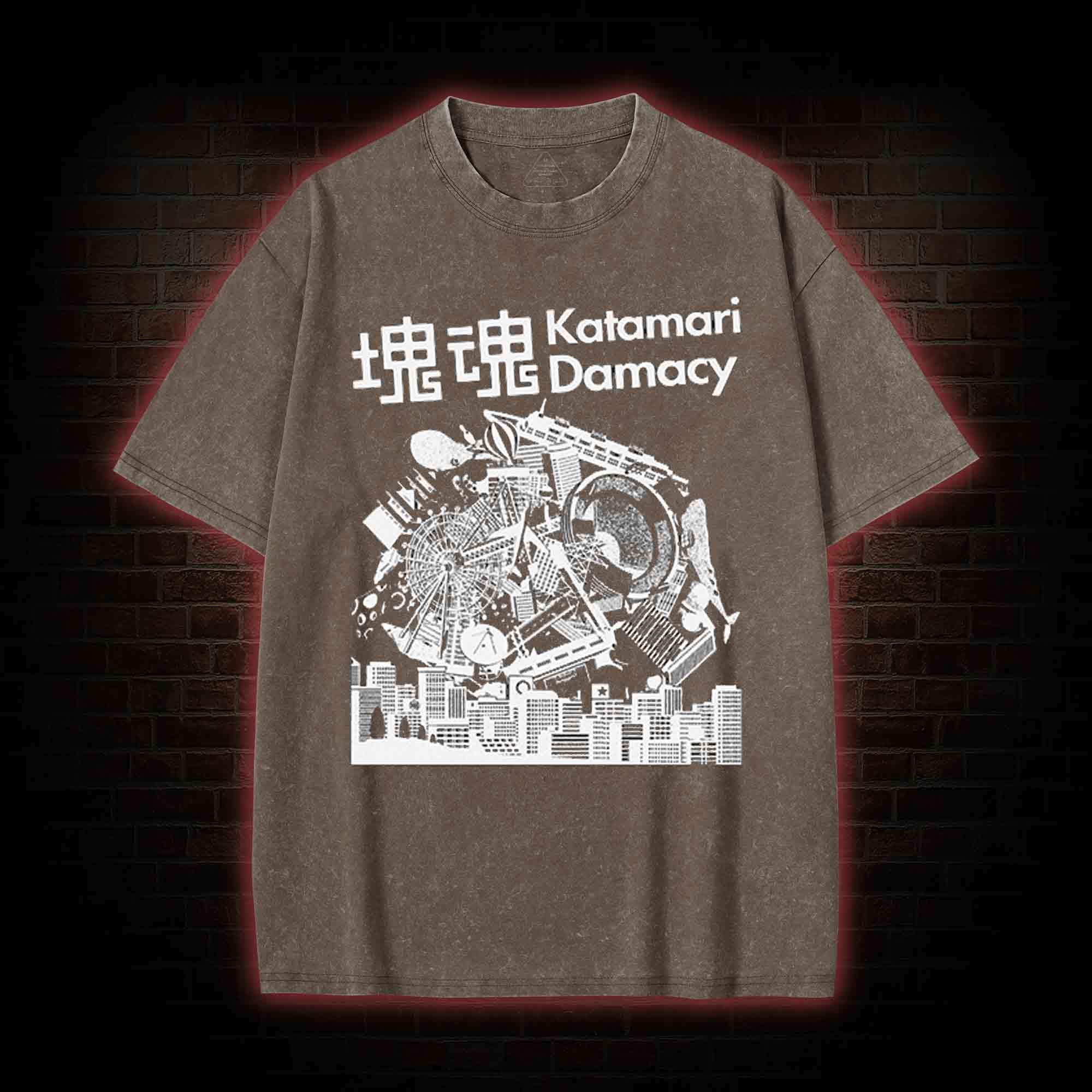 Roll It Up Washed T-shirt