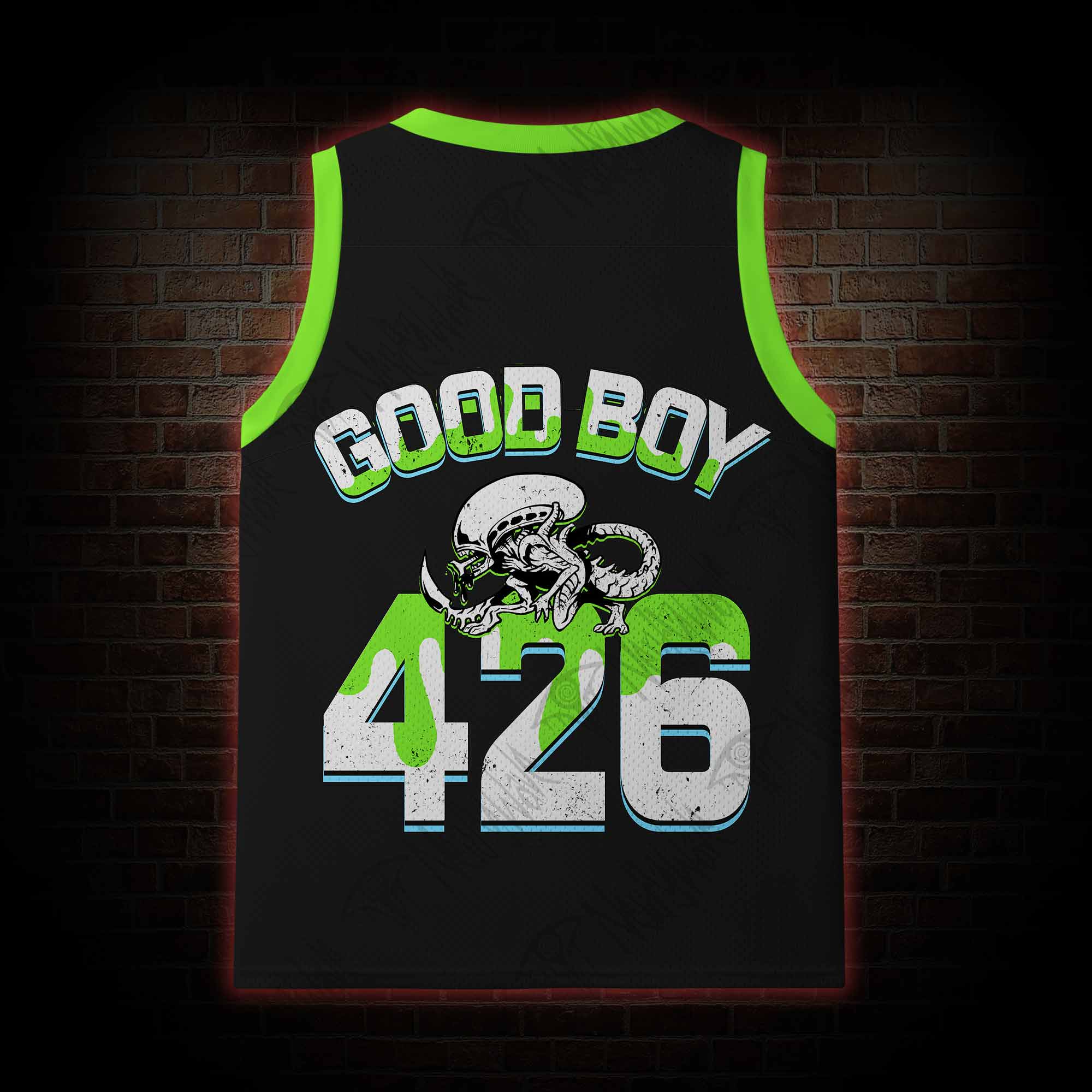 Can I Pet That Dawg Mesh Jersey Tank Top