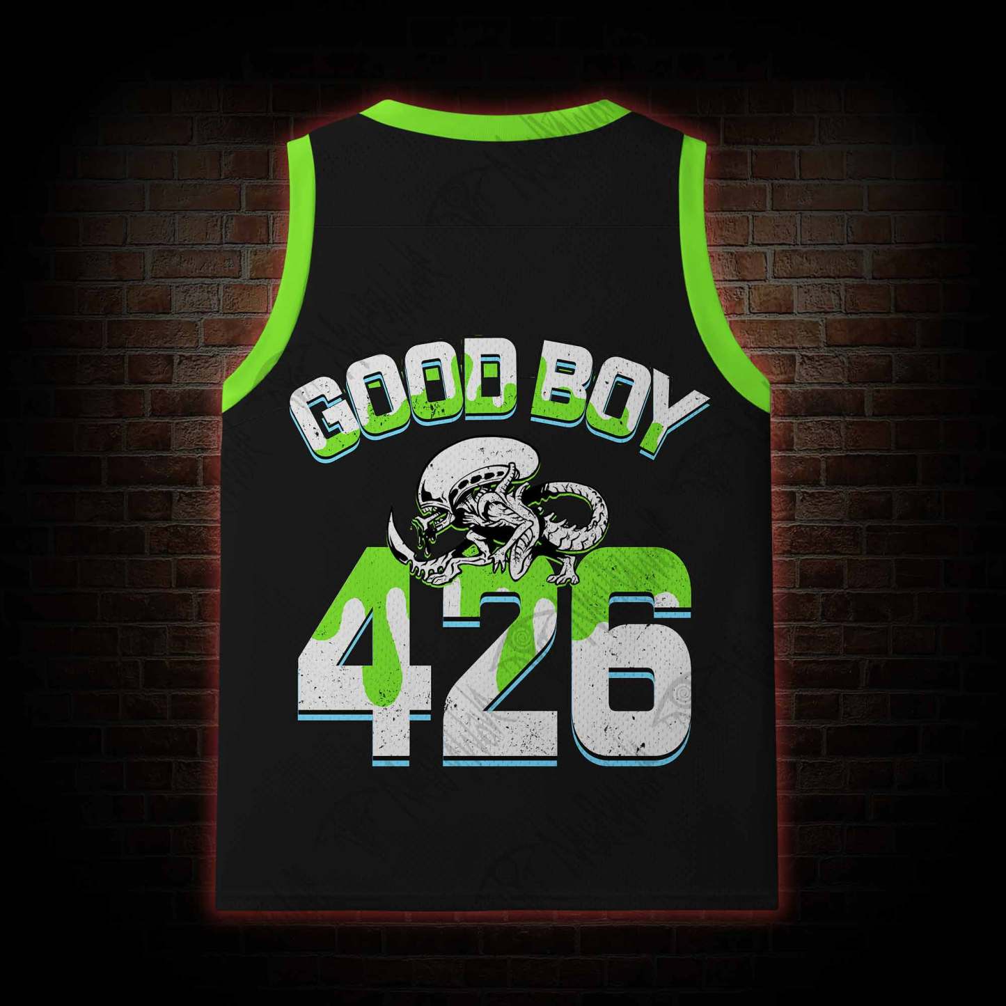 Can I Pet That Dawg Mesh Jersey Tank Top