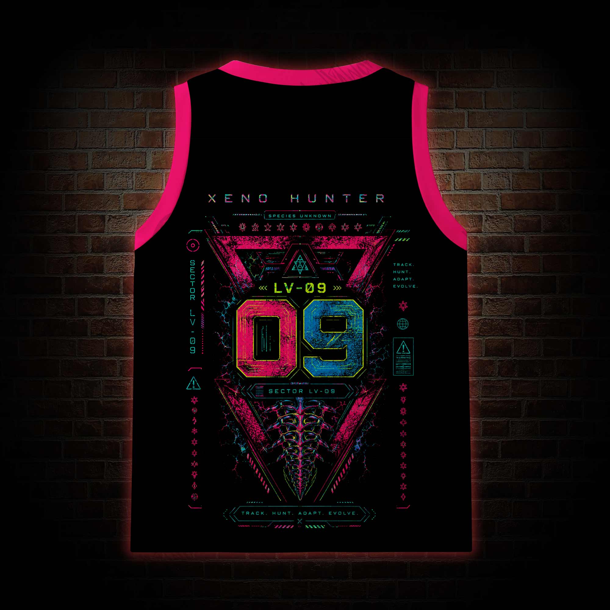 Species Unknown Mesh Jersey Tank Top