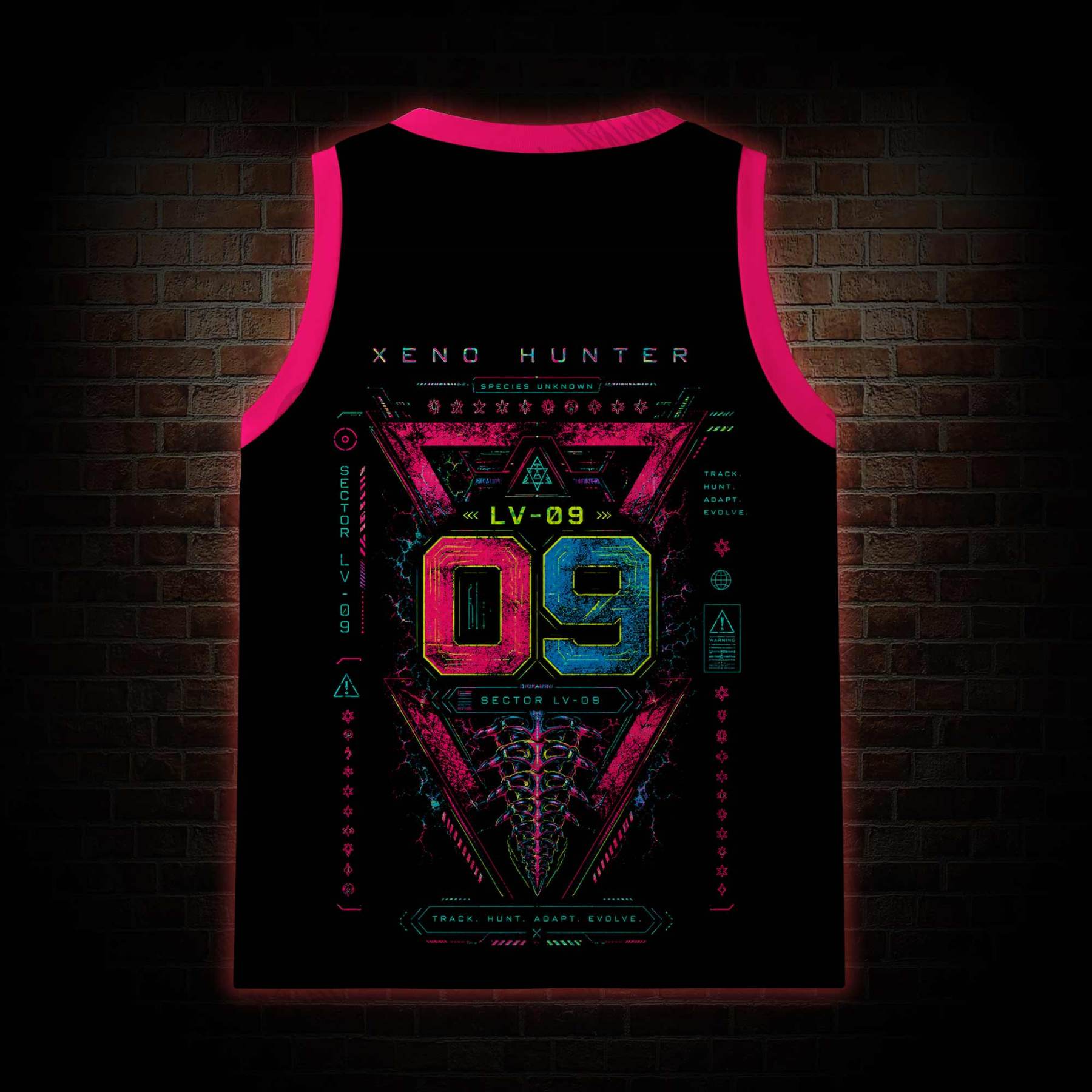 Species Unknown Mesh Jersey Tank Top