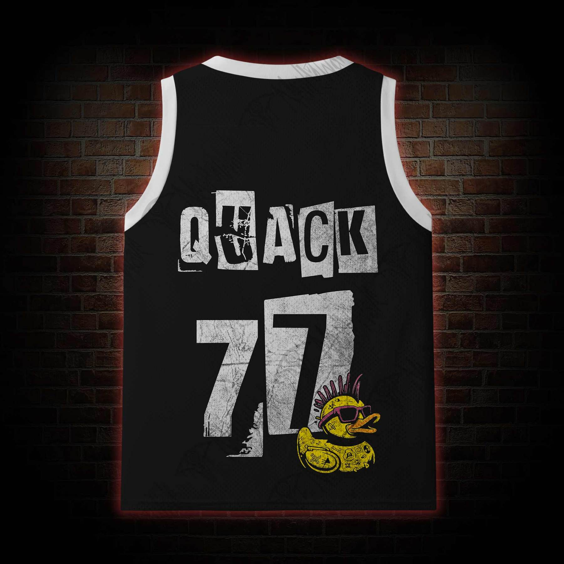 Punks Not Dead Mesh Jersey Tank Top