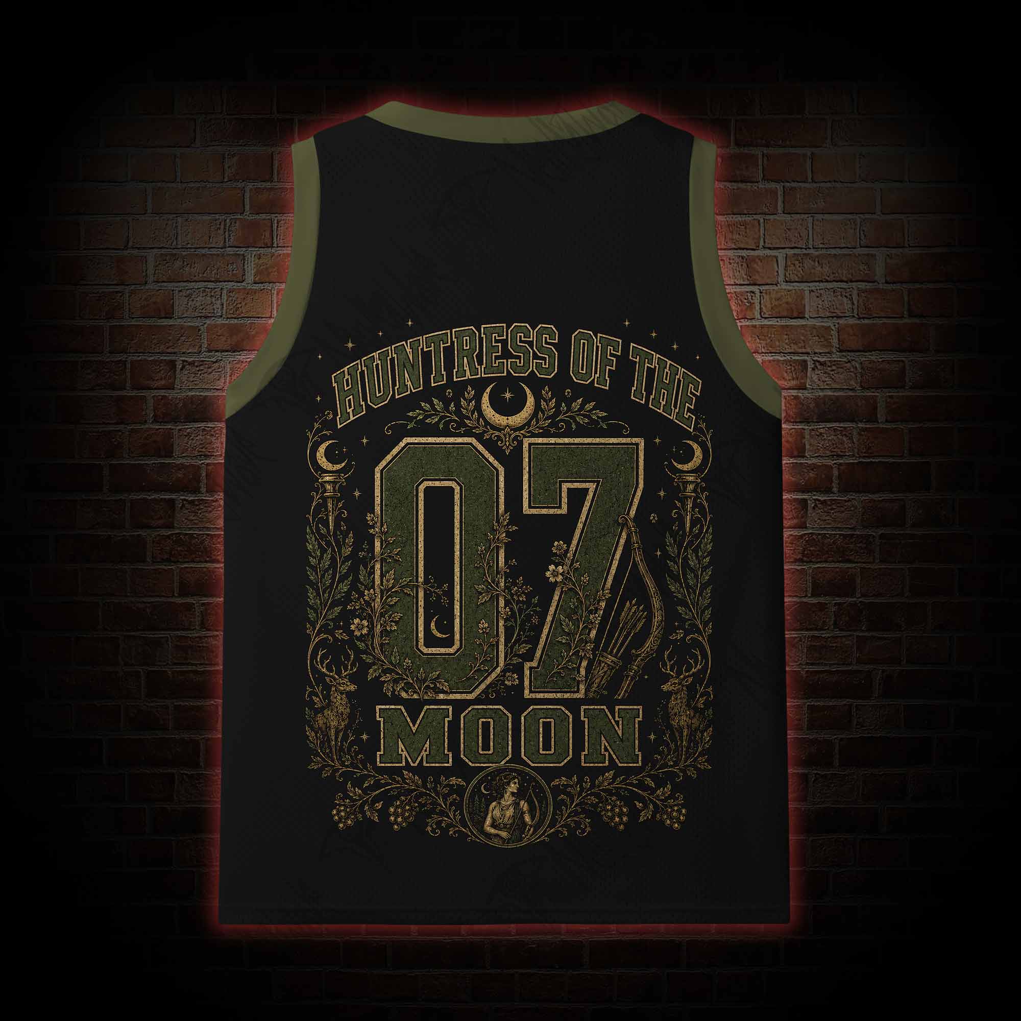 Huntress of the Moon Mesh Jersey Tank Top