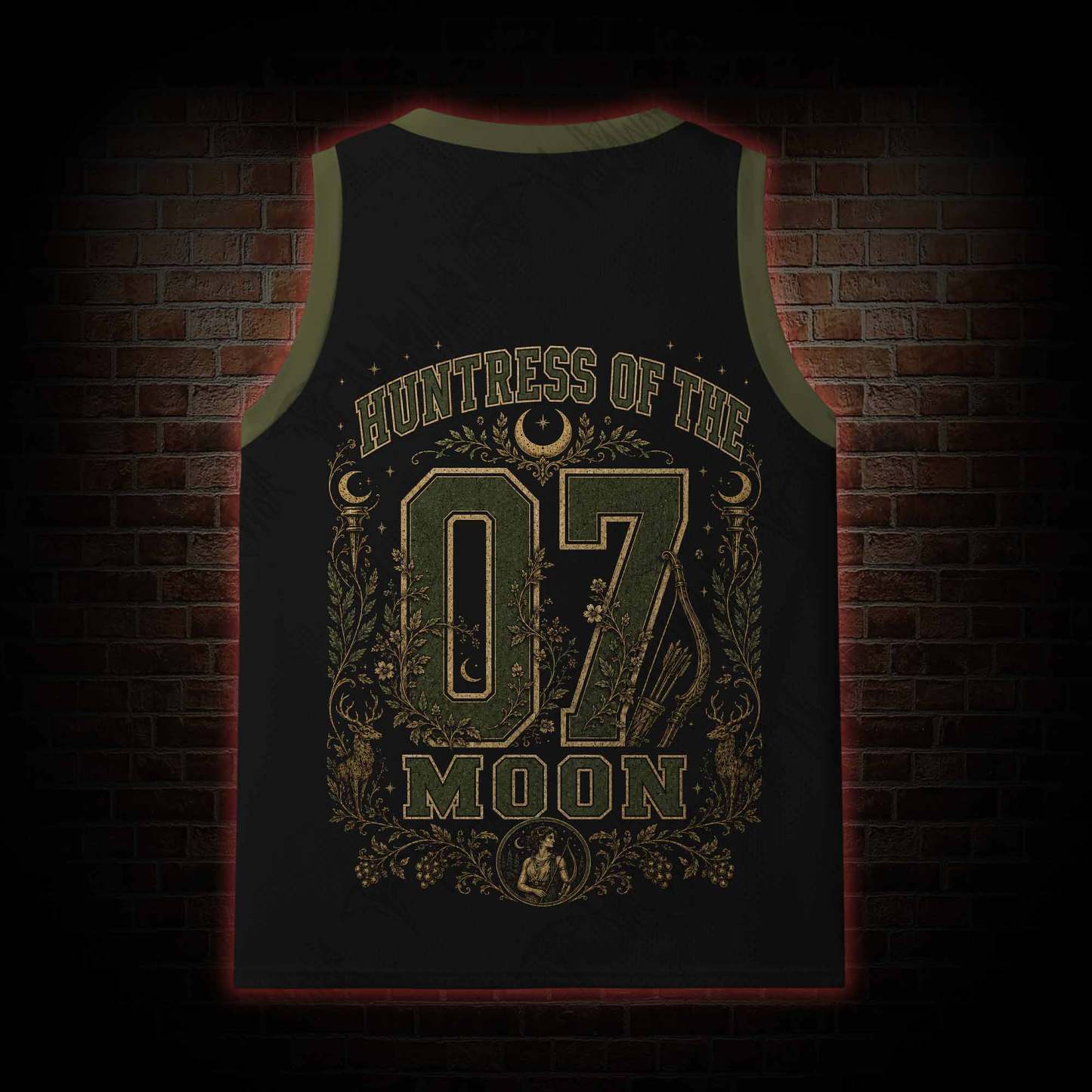 Huntress of the Moon Mesh Jersey Tank Top