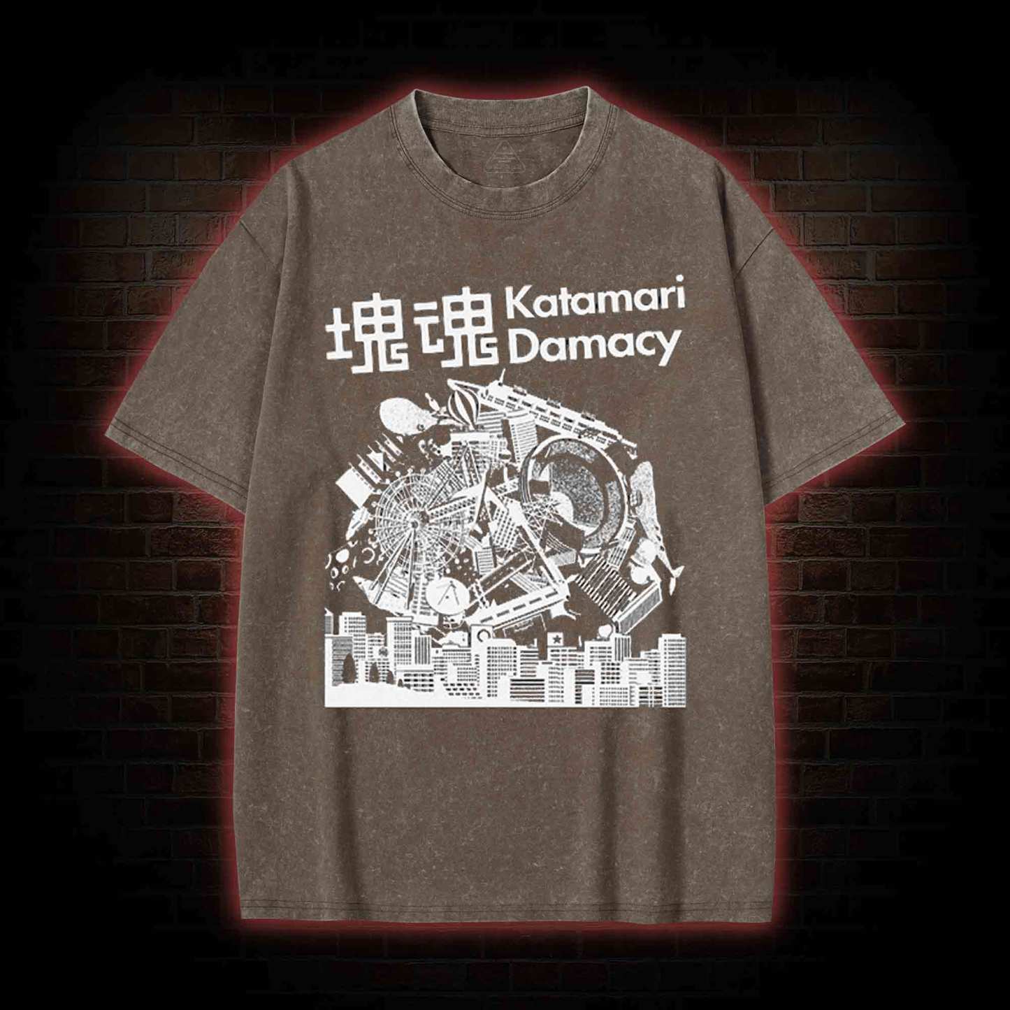 Roll It Up Washed T-shirt