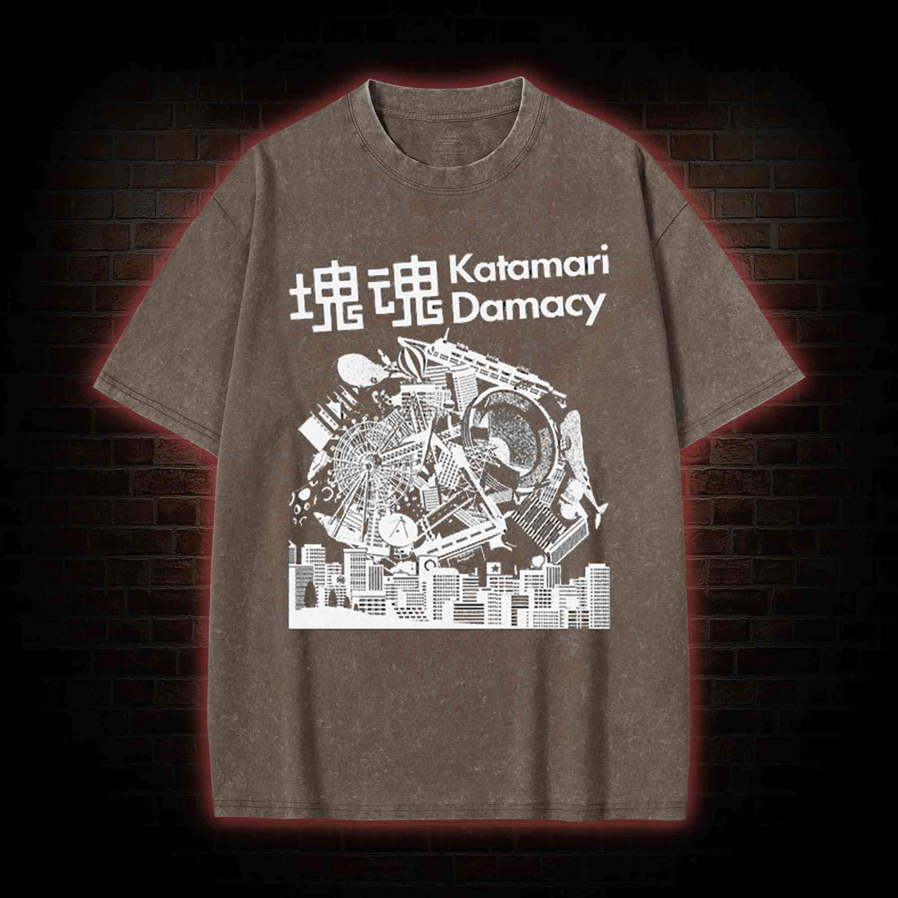 Roll It Up Washed T-shirt