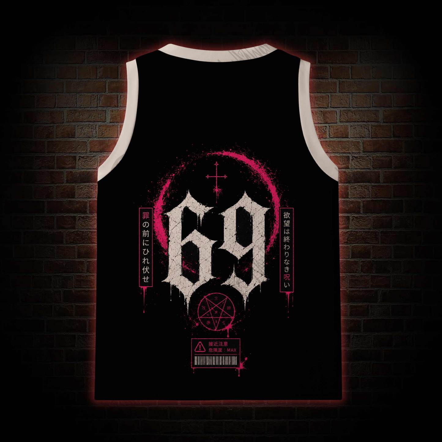 The Queen of Sin Mesh Jersey Tank Top