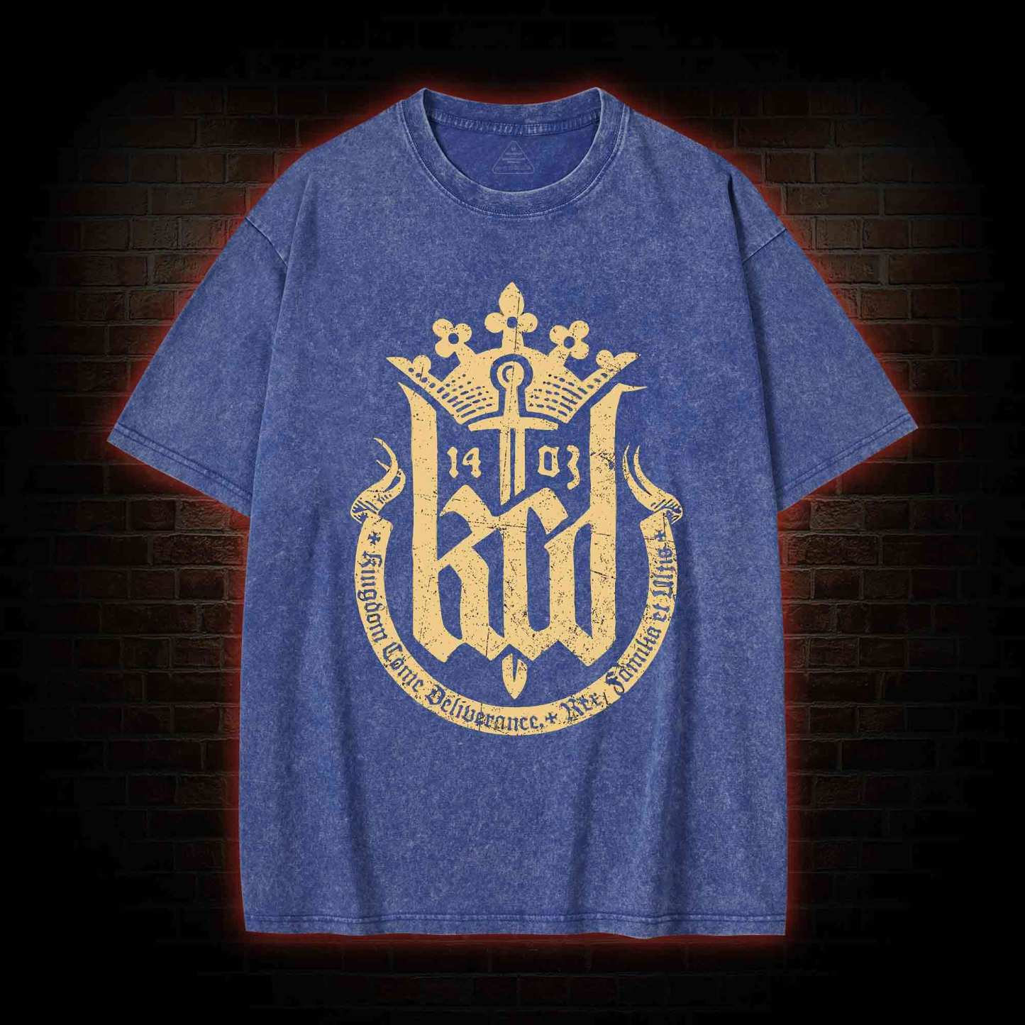 God Save You Washed T-shirt