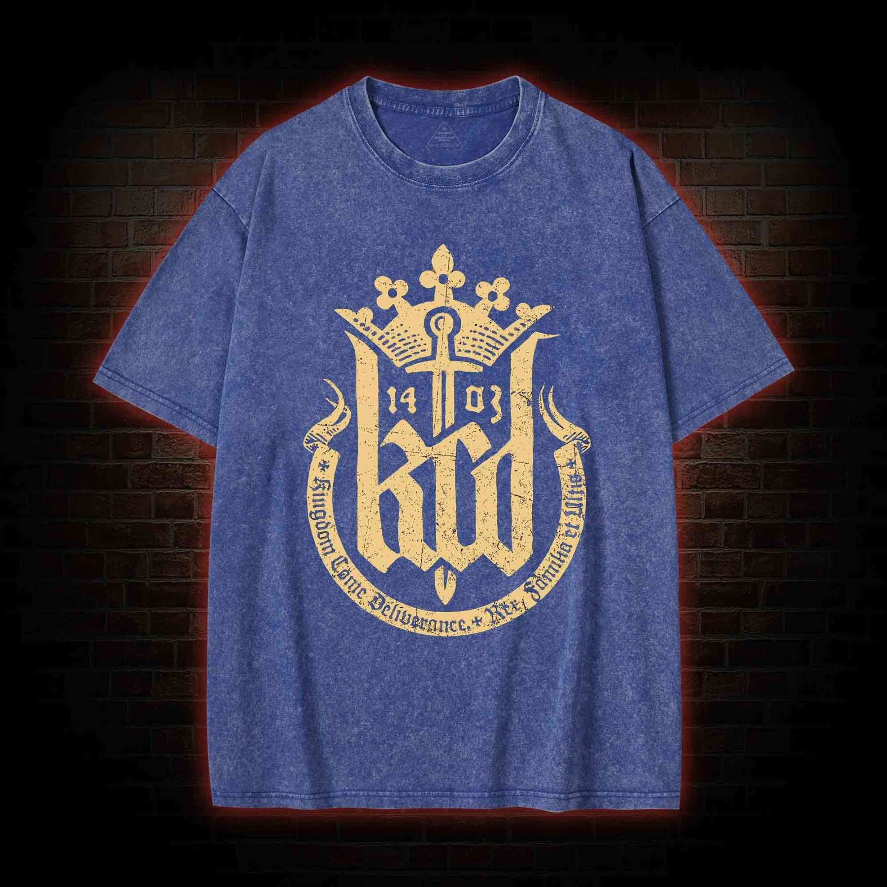 God Save You Washed T-shirt