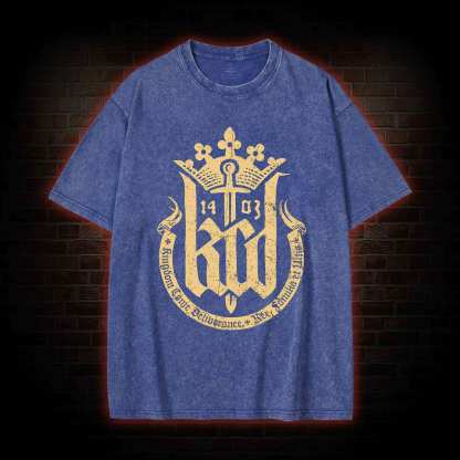 God Save You Washed T-shirt