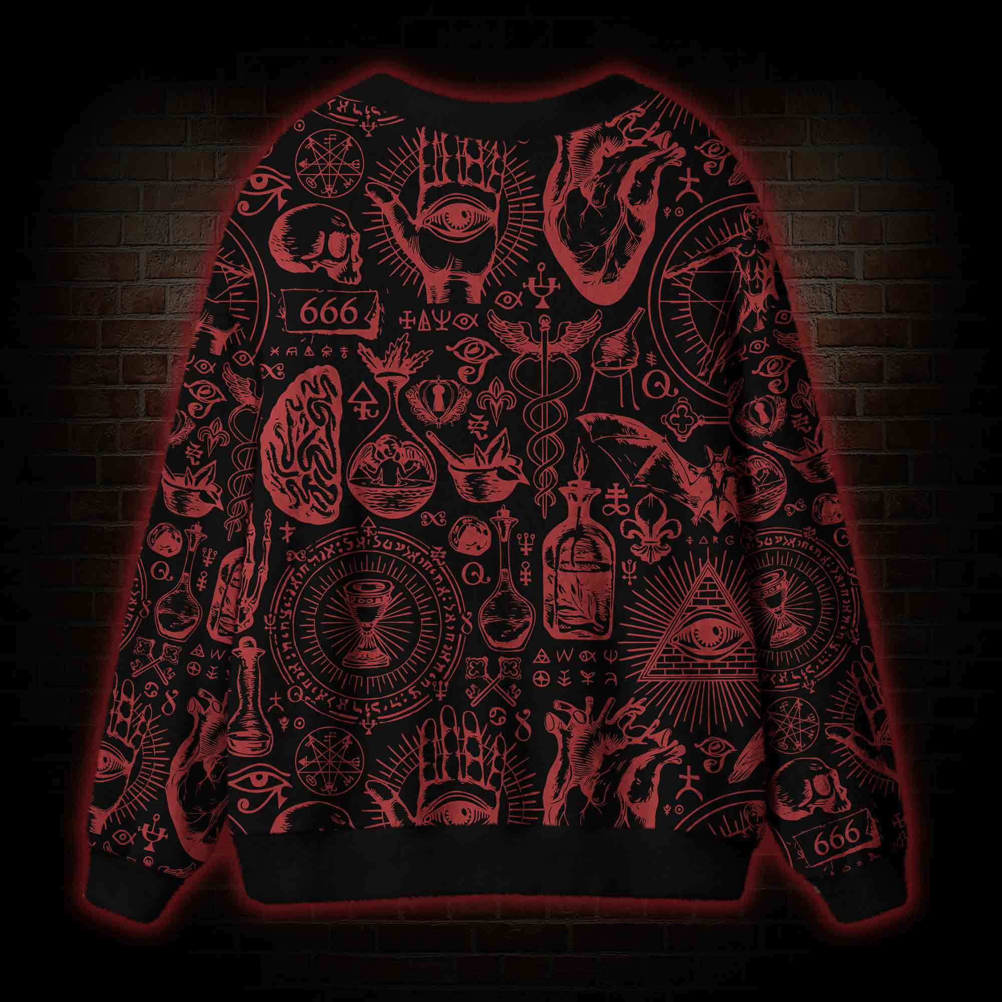 Occultism Cardigan Sweater