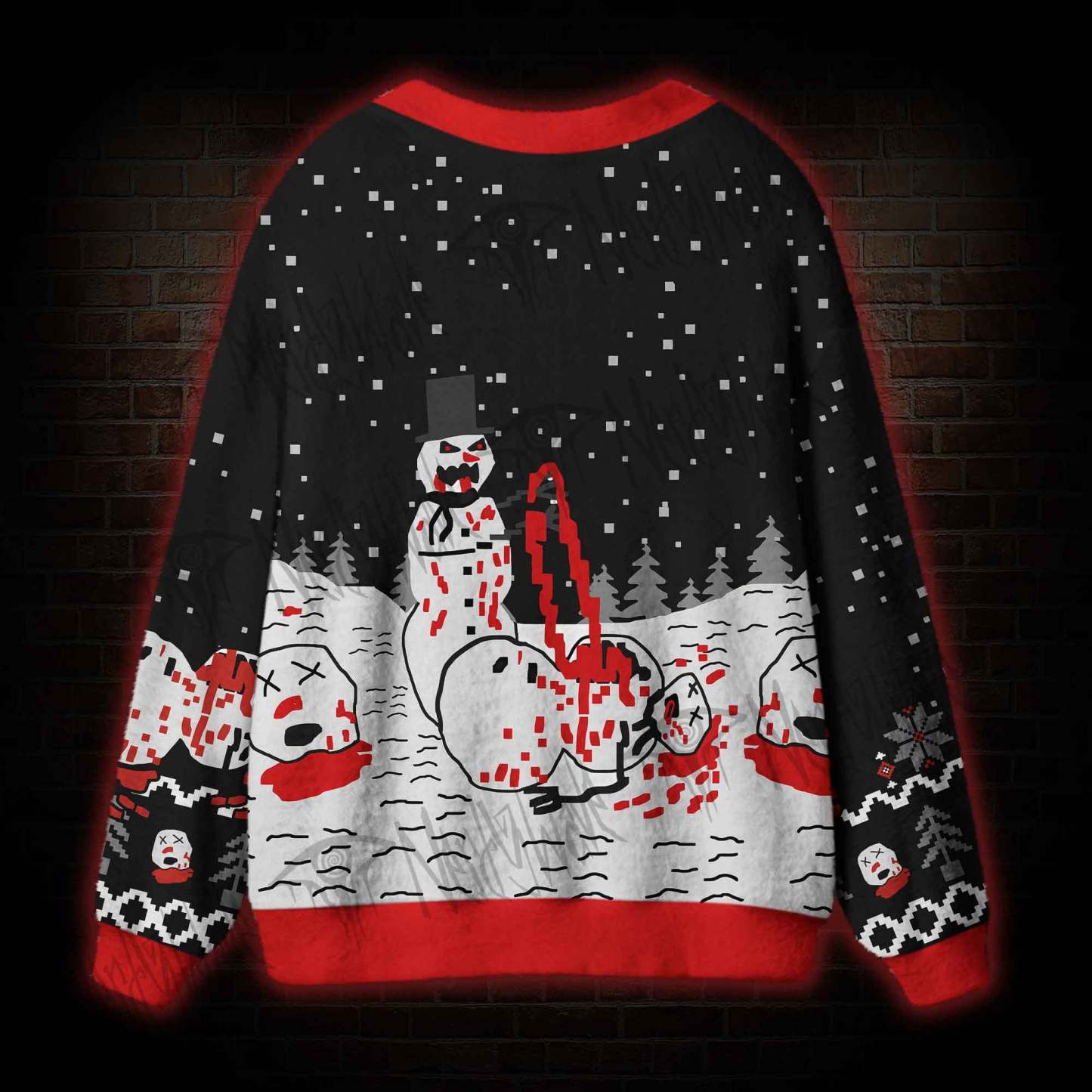 Killer Sonwman Cardigan Sweater