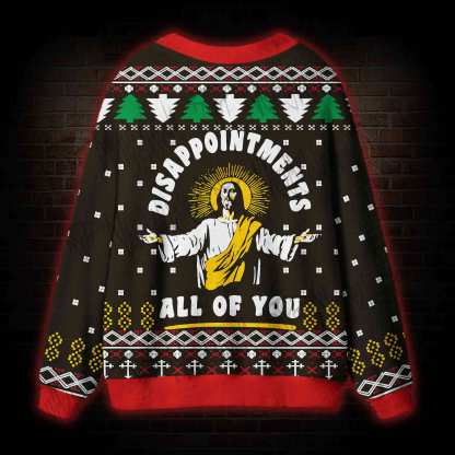 Disappointment All Of You Cardigan Sweater