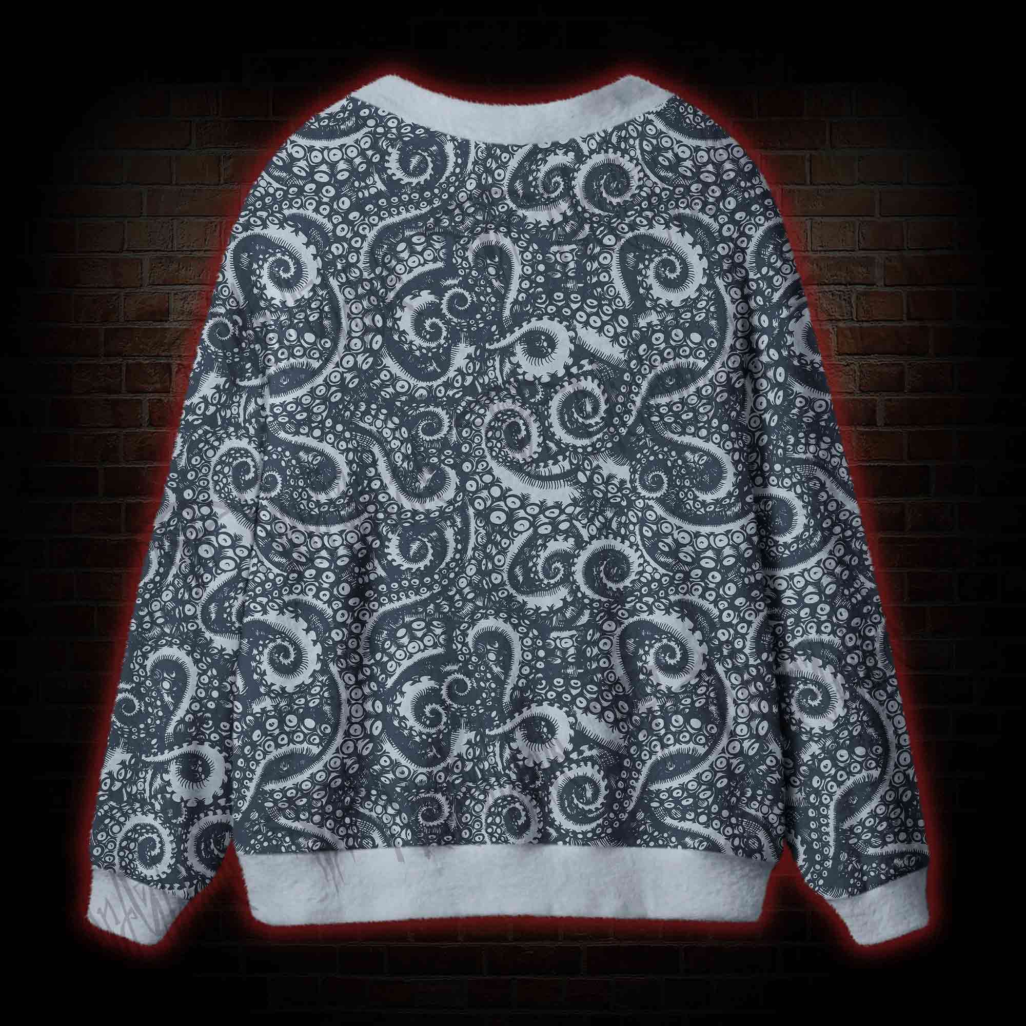Octopus Tentacles Cardigan Sweater