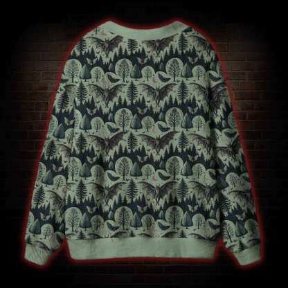 Home of the Mothman Cardigan Sweater