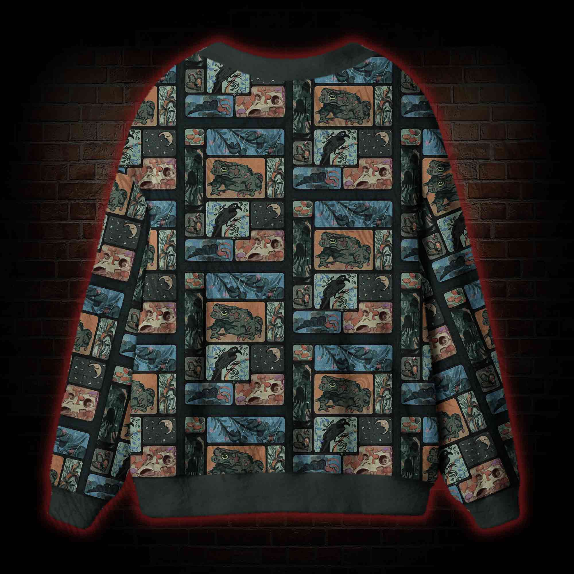 Frogs and Crows Cardigan Sweater