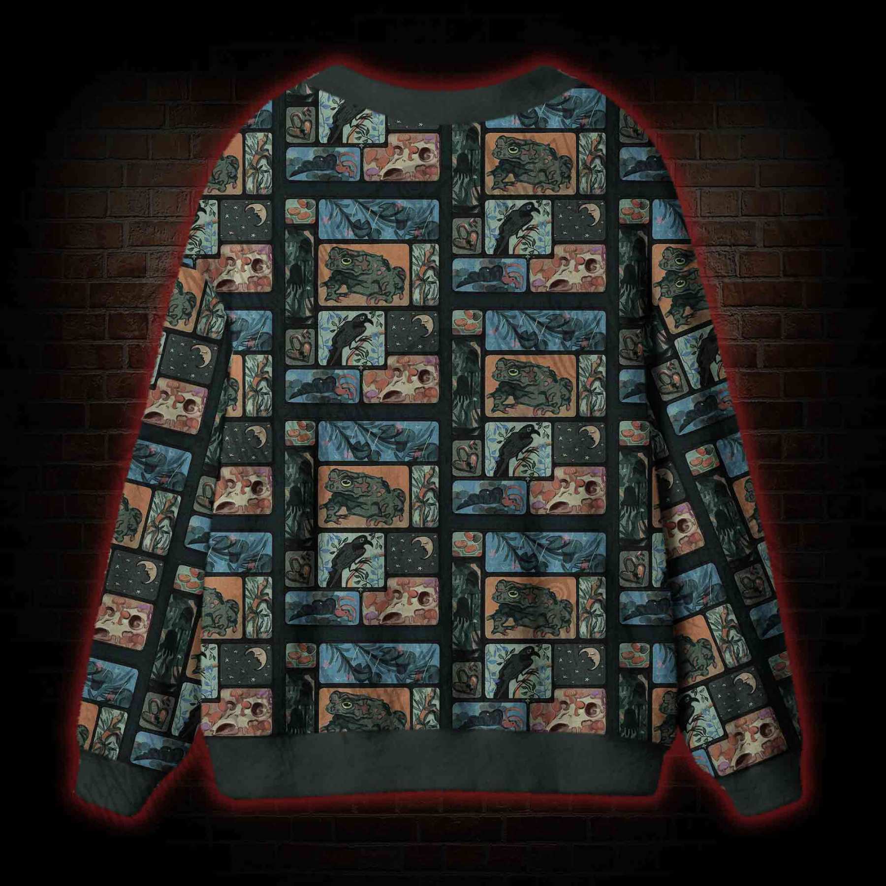 Frogs and Crows Cardigan Sweater