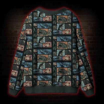 Frogs and Crows Cardigan Sweater