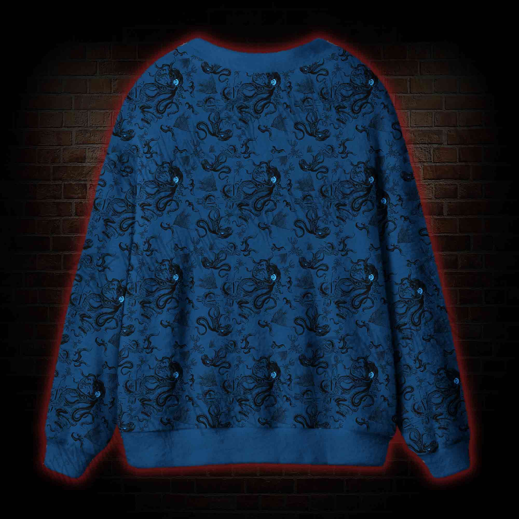 Deep Sea Monster Cardigan Sweater