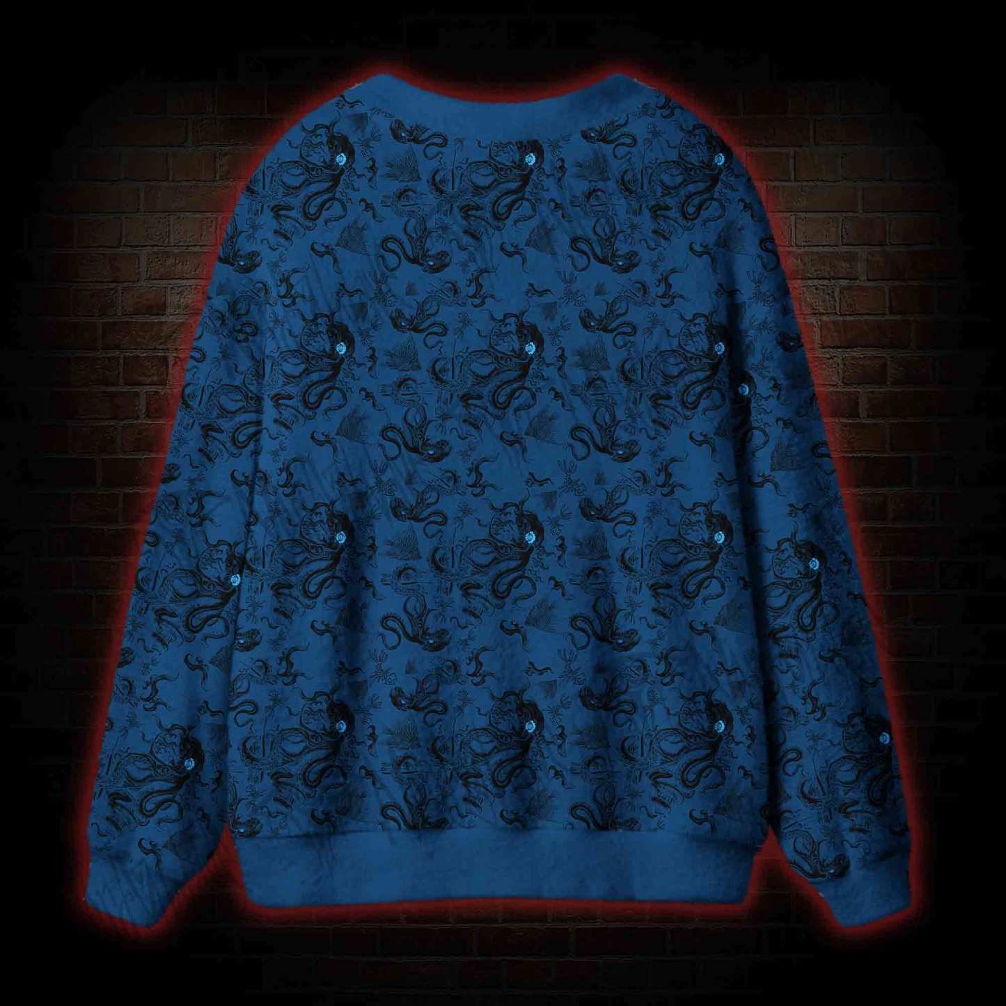 Deep Sea Monster Cardigan Sweater