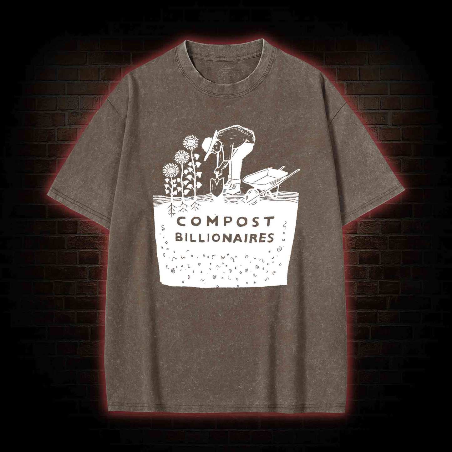 Compost Billionaires Washed T-shirt