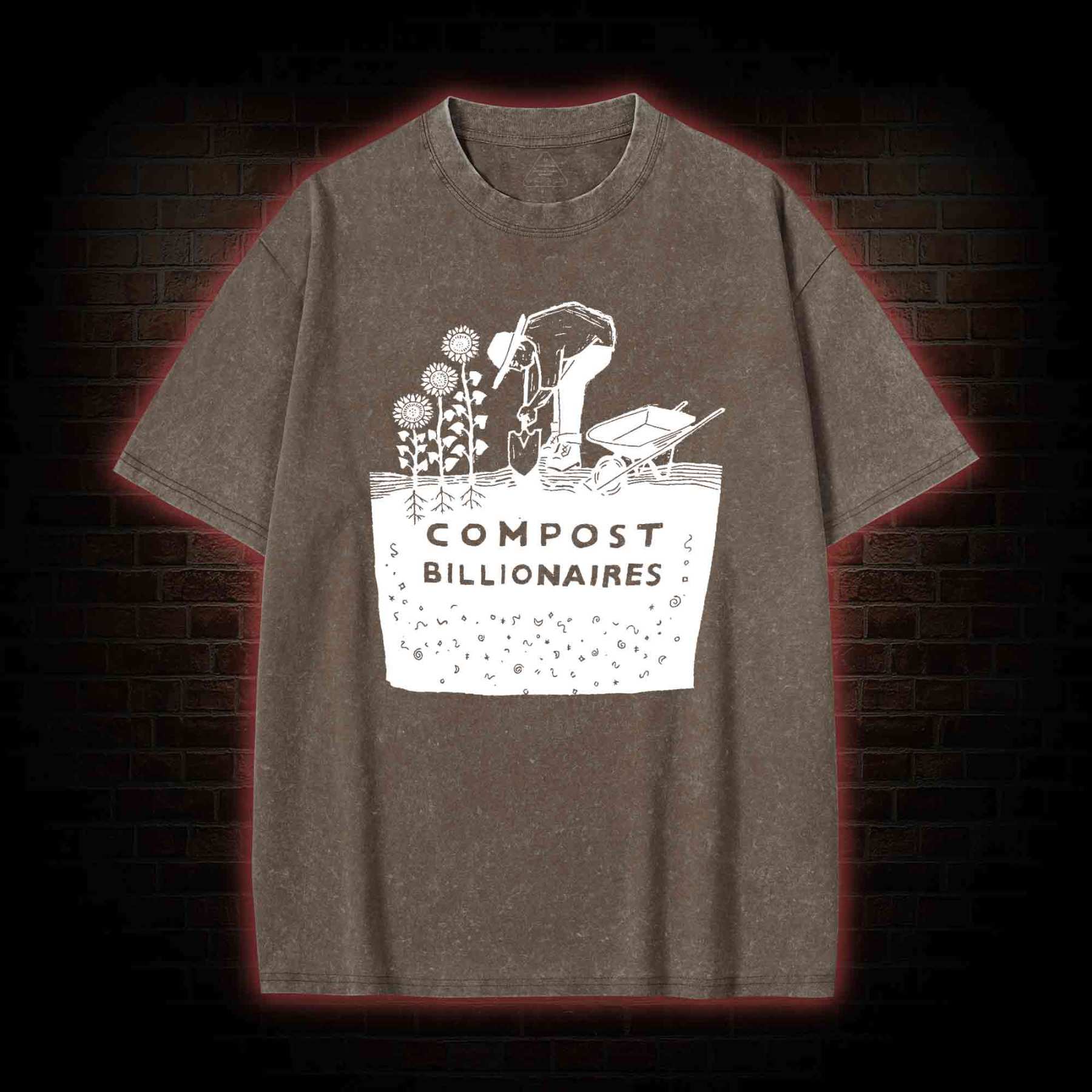 Compost Billionaires Washed T-shirt