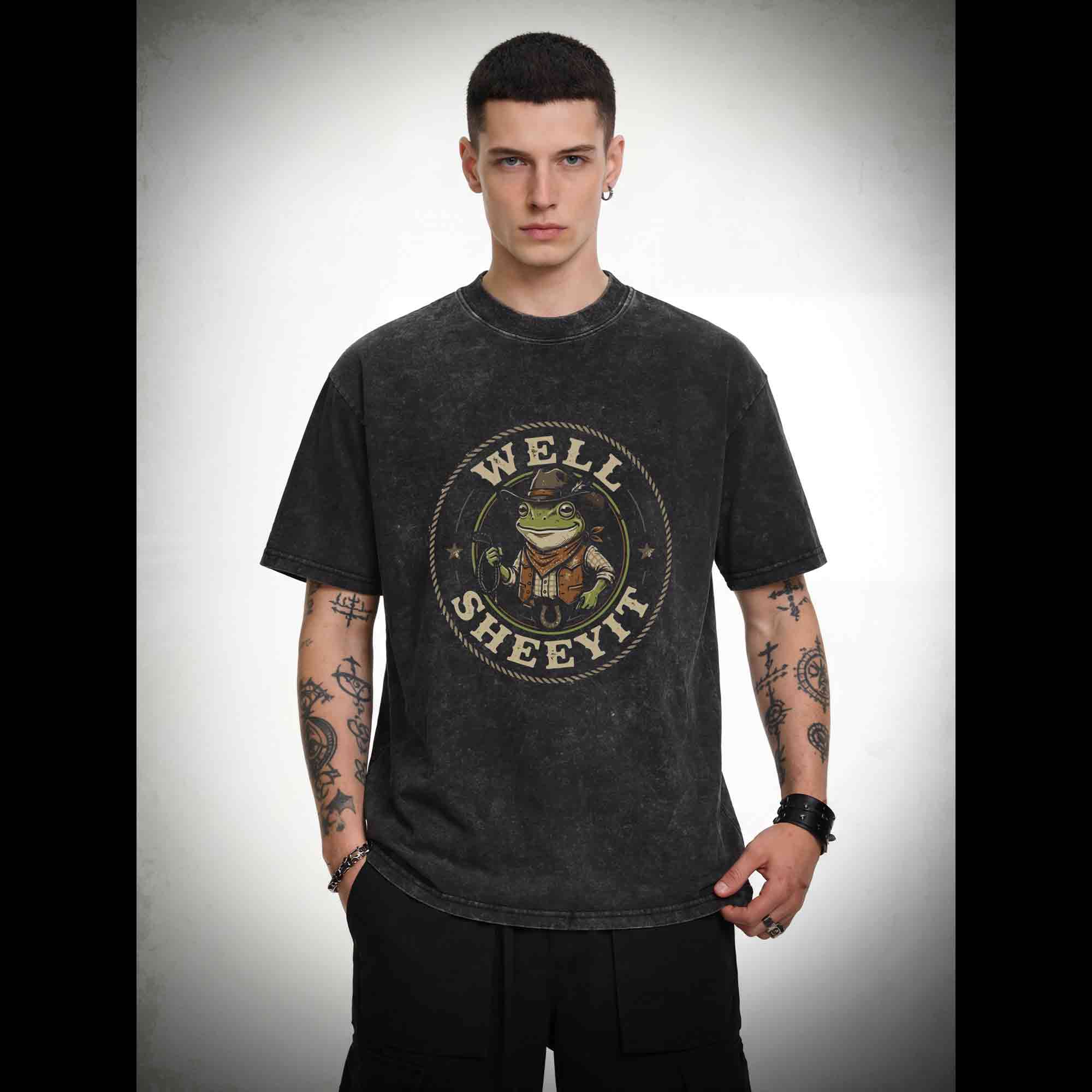 Well Sheeyit Washed T-shirt